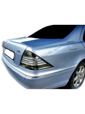 Задние фонари дымчато-хромовые W220 